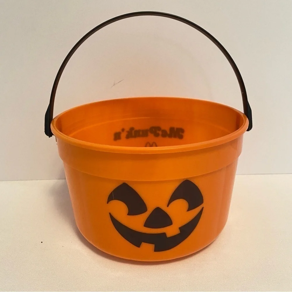 McDonald's McPunk'n/ Ghost Pails (1986) & Vinyl Witch Bag (1990) Trick or Treat